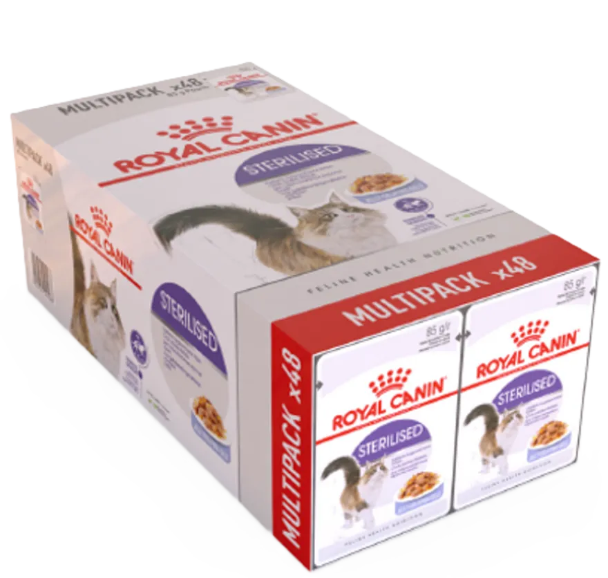 Feline Sterilised Jelly Multipack x 48