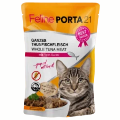 Feline Tunfisk med surimi i katteposer 100 g