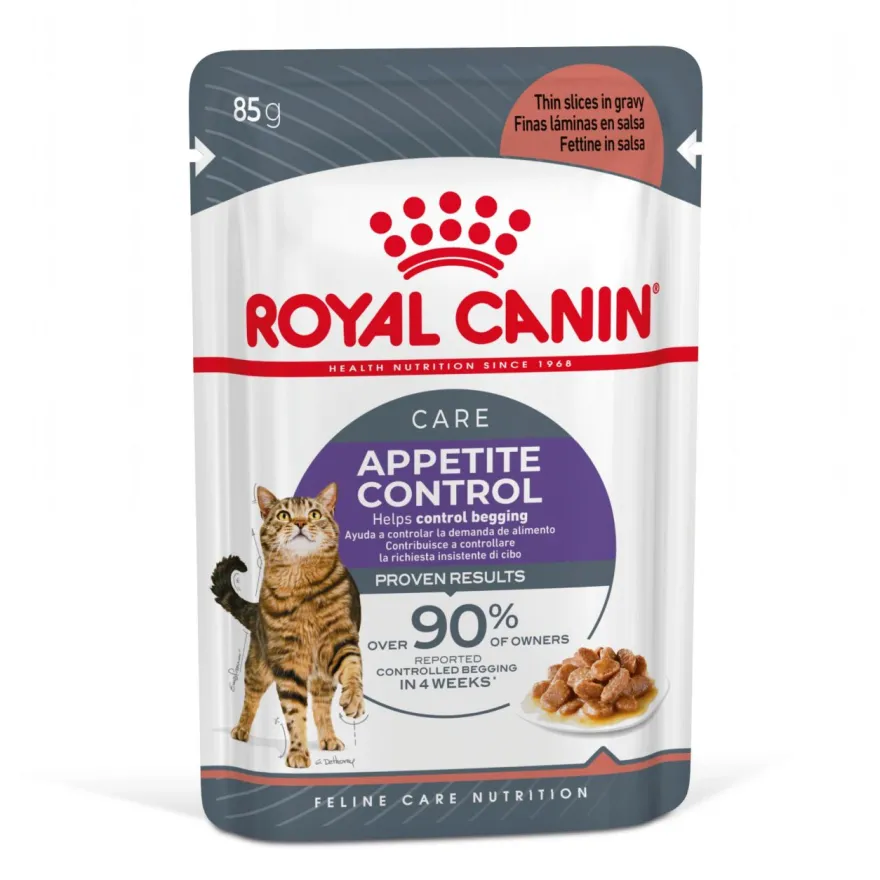 Feline Wet Appetite Control Care Gravy 85 g x 12 stk - porsjonsposer
