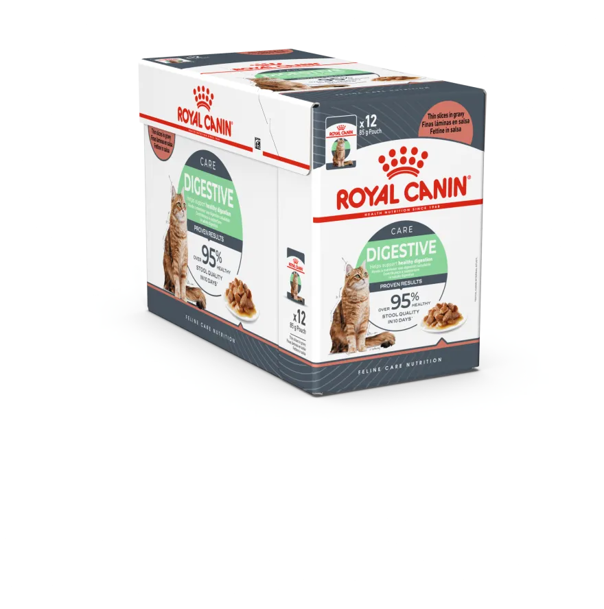 Feline Wet Digestive Care Gravy 85 g x 12 stk - porsjonsposer