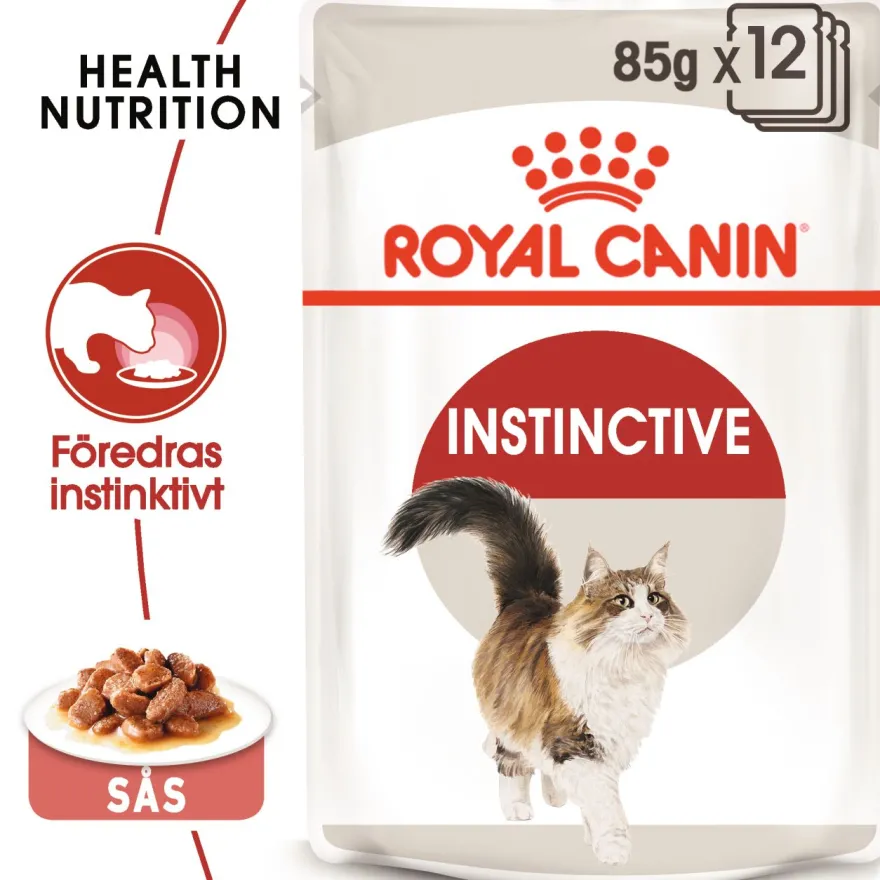 Feline Wet Instinctive Gravy 85 g x 12 stk - porsjonsposer