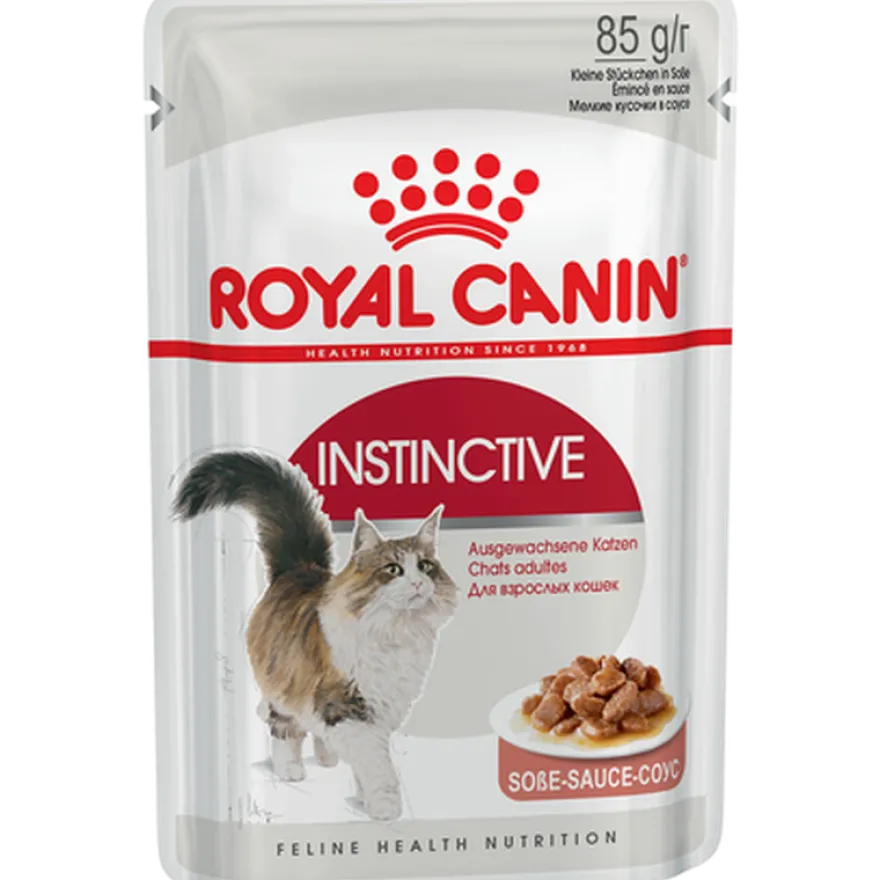 Feline Wet Instinctive Gravy 85 g x 12 stk - porsjonsposer