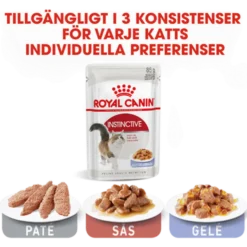 Feline Wet Instinctive Jelly 85 g x 12 stk - porsjonsposer