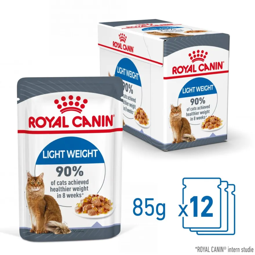 Feline Wet Lightweight Care Care Jelly 85 g x 12 stk - porsjonsposer
