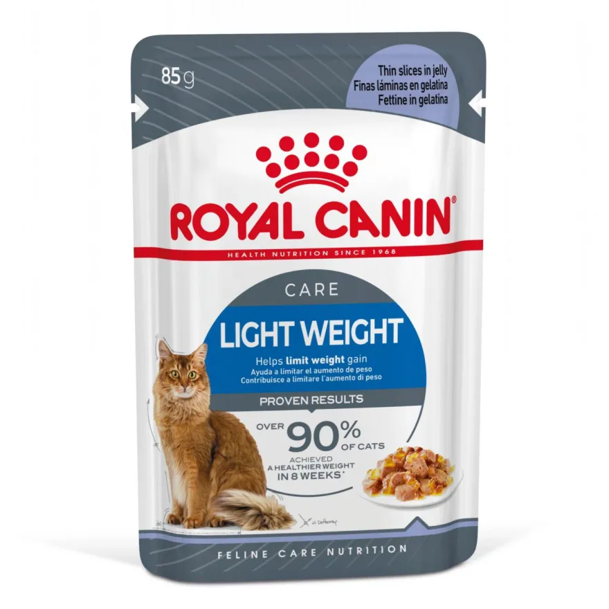 Feline Wet Lightweight Care Care Jelly 85 g x 12 stk - porsjonsposer