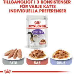 Feline Wet Sterilised Gravy 85 g x 12 stk - porsjonsposer