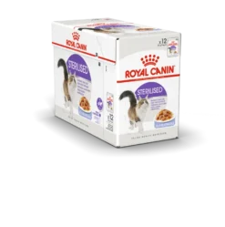 Feline Wet Sterilised Jelly 85 g x 12 stk - porsjonsposer