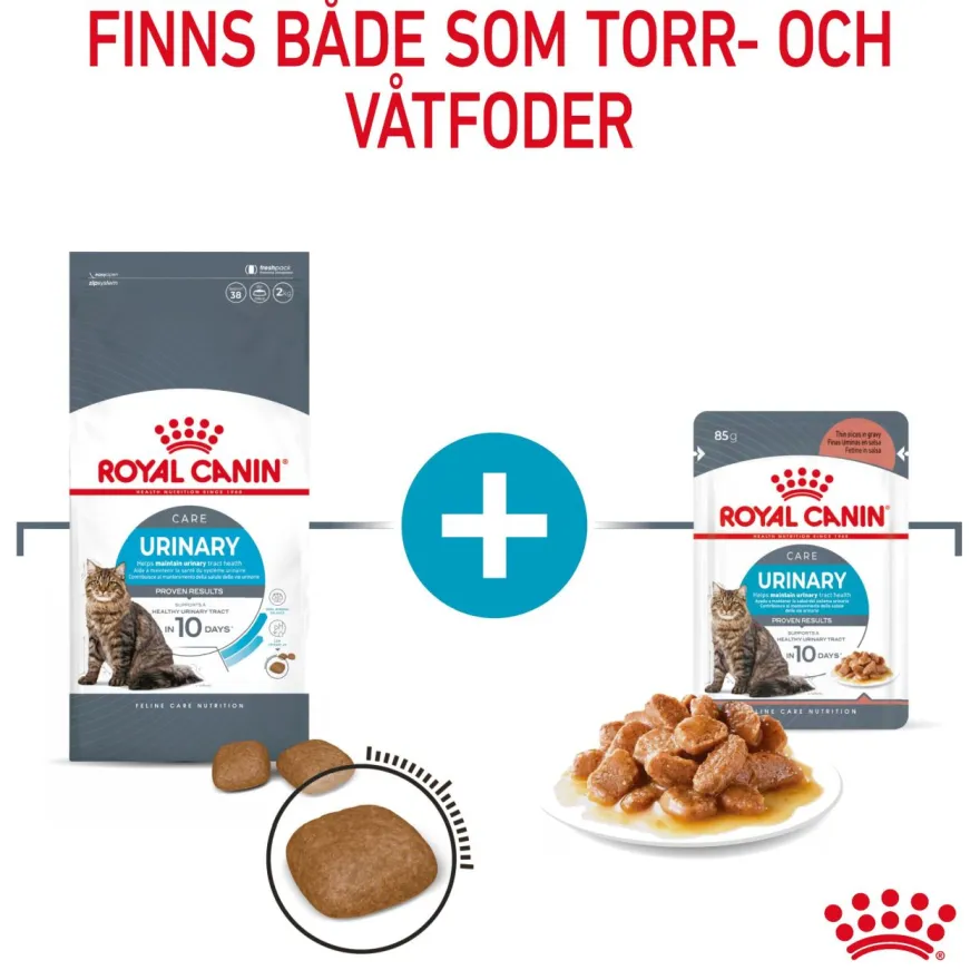 Feline Wet Urinary Care Gravy 85g x 12 stk - porsjonsposer