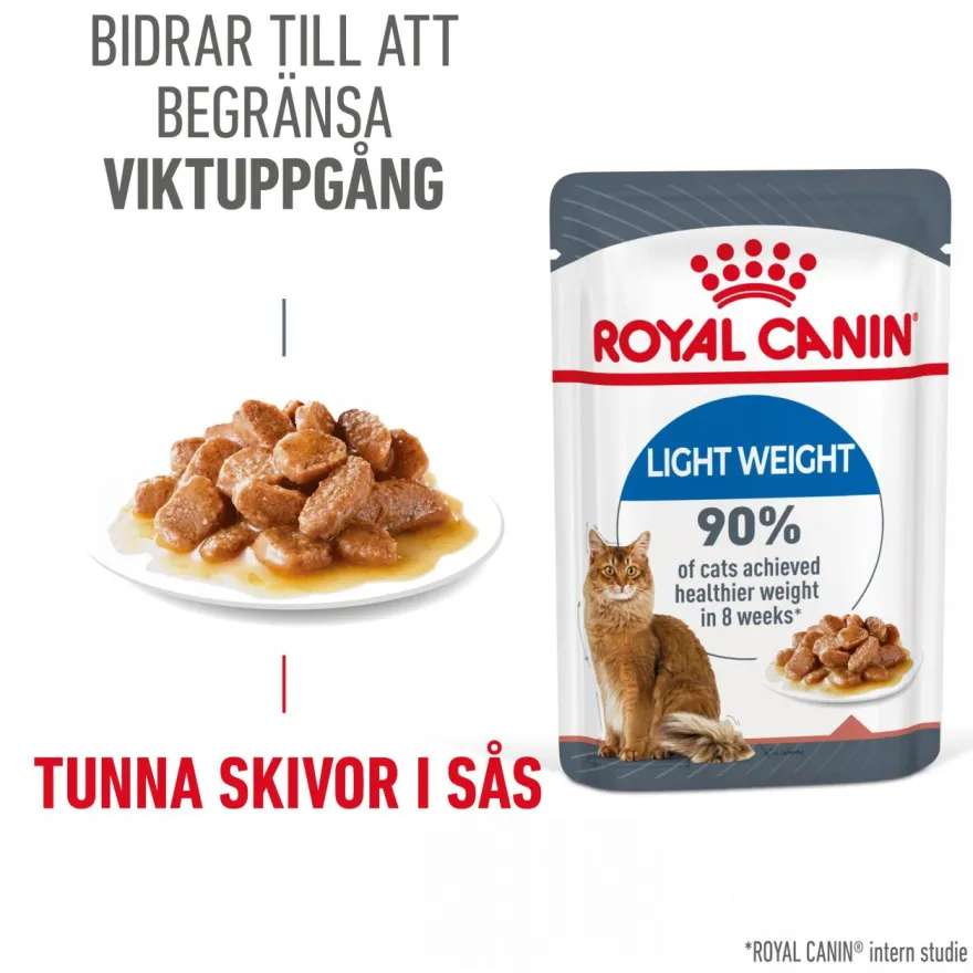 Feline Wet Wet Light Weight Care Gravy 85g x 12 stk - porsjonsposer