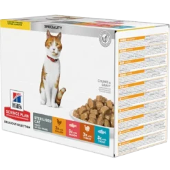 Feline Young Sterilised Ch/Sa/Tr/T Pouch 12x85 g