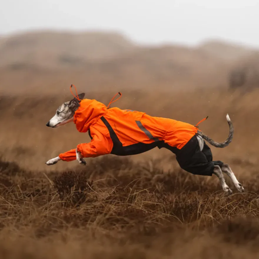 Fjord overall raincoat 33 orange/black