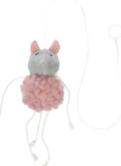 Flamingo Kattleksak Gripi mouse Rosa 12 x 5 x 68 cm
