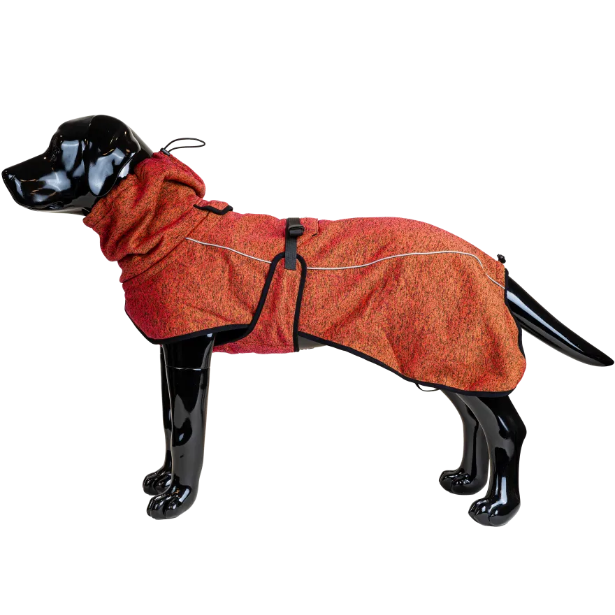 Fleecetepper Cushy, M, 40cm, Oransje