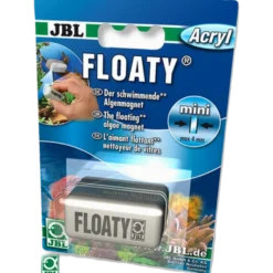 Floaty Mini Acryl/Glass Glass Cleaning Magnet Gray Mini