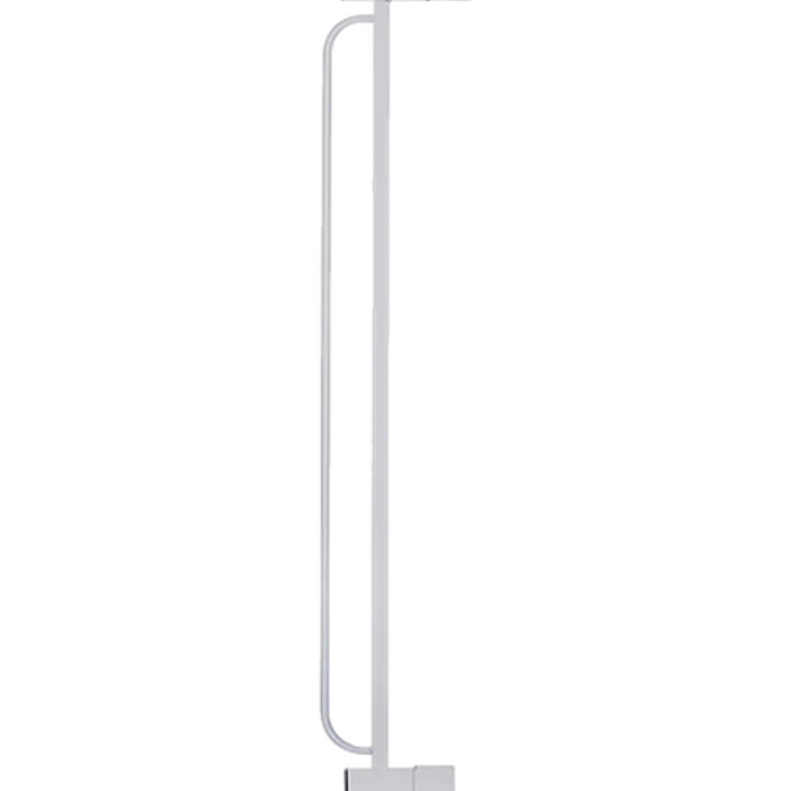 Forlengelsespakke for ekstra høy grind for kjæledyr hvit 61 x 104 cm
