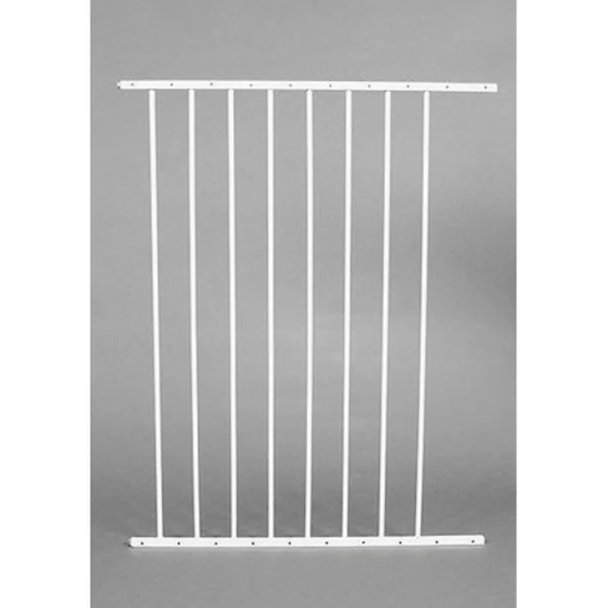 Forlengelsespakke for Maxi Gate Extra Tall Hvit 61 x 97 cm