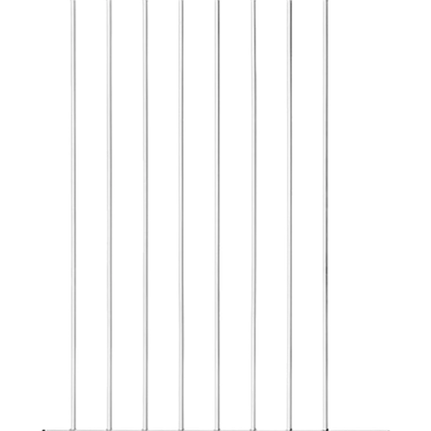 Forlengelsespakke for Maxi Gate Extra Tall Hvit 61 x 97 cm