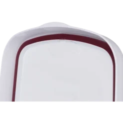 Fôrbeholder for tørrfôr og strø, hvit 40 L