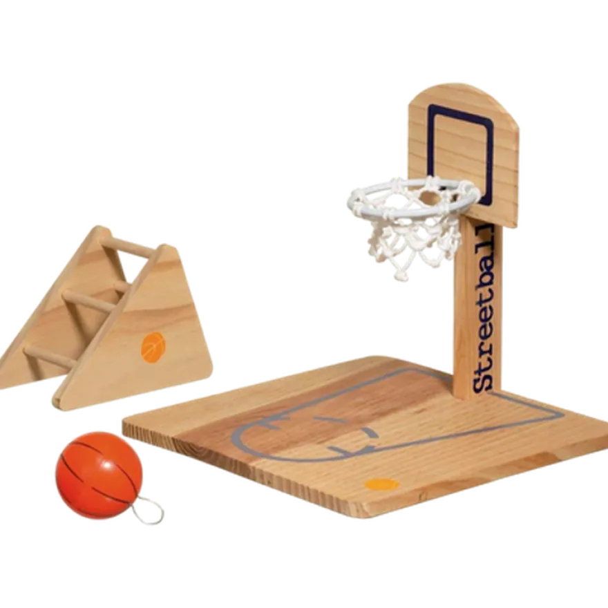 Fugleleketøy Basketball Brun 20x20x20 cm
