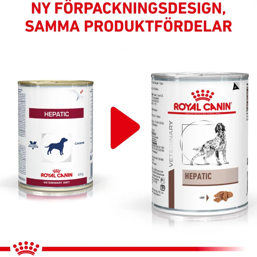 Gastrointestinal Hepatic Loaf Våtfôr for hunder 12 x 420 g