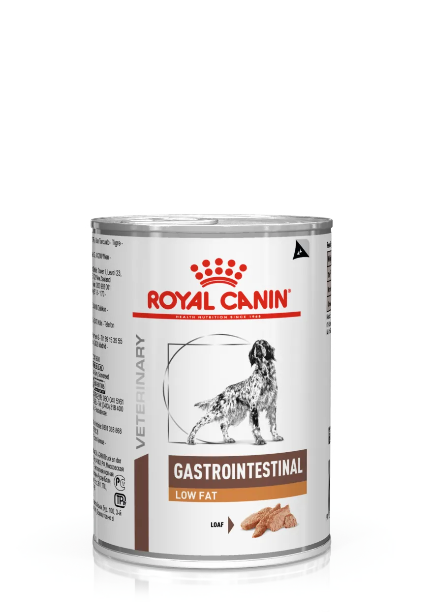 Gastrointestinal Low Fat Loaf våtfôr til hund 420 g x 12
