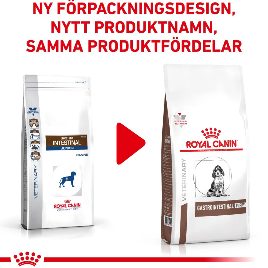 Gastrointestinal Puppy tørrfôr for hunder 10 kg