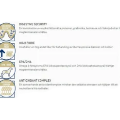Gastrointestinal tørrfôr med høyt fiberinnhold 2 kg