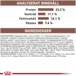 Gastrointestinal tørrfôr med høyt fiberinnhold 2 kg