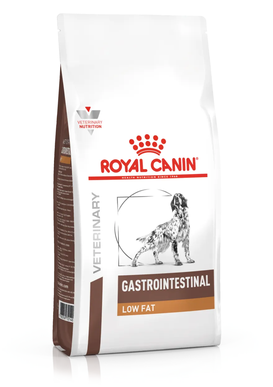 Gastrointestinal tørrfôr med lavt fettinnhold 1,5 kg