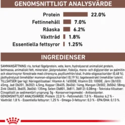 Gastrointestinal tørrfôr med lavt fettinnhold 1,5 kg