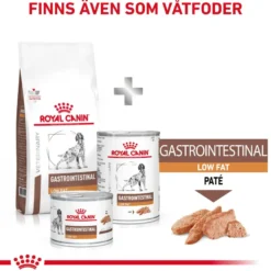 Gastrointestinal tørrfôr med lavt fettinnhold 12 kg