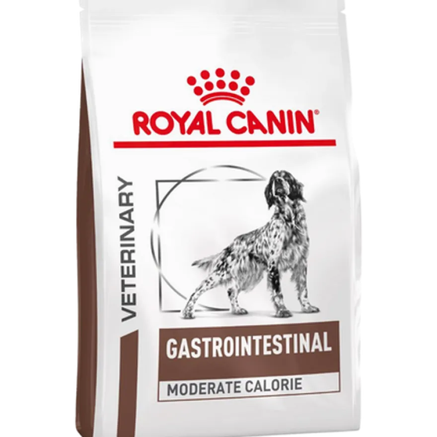 Gastrointestinal tørrfôr med moderat kaloriinnhold for hunder 15 kg