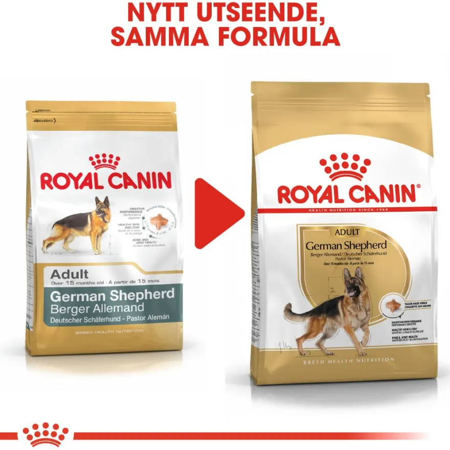 German Shepherd Adult tørrfôr for hunder 11 kg