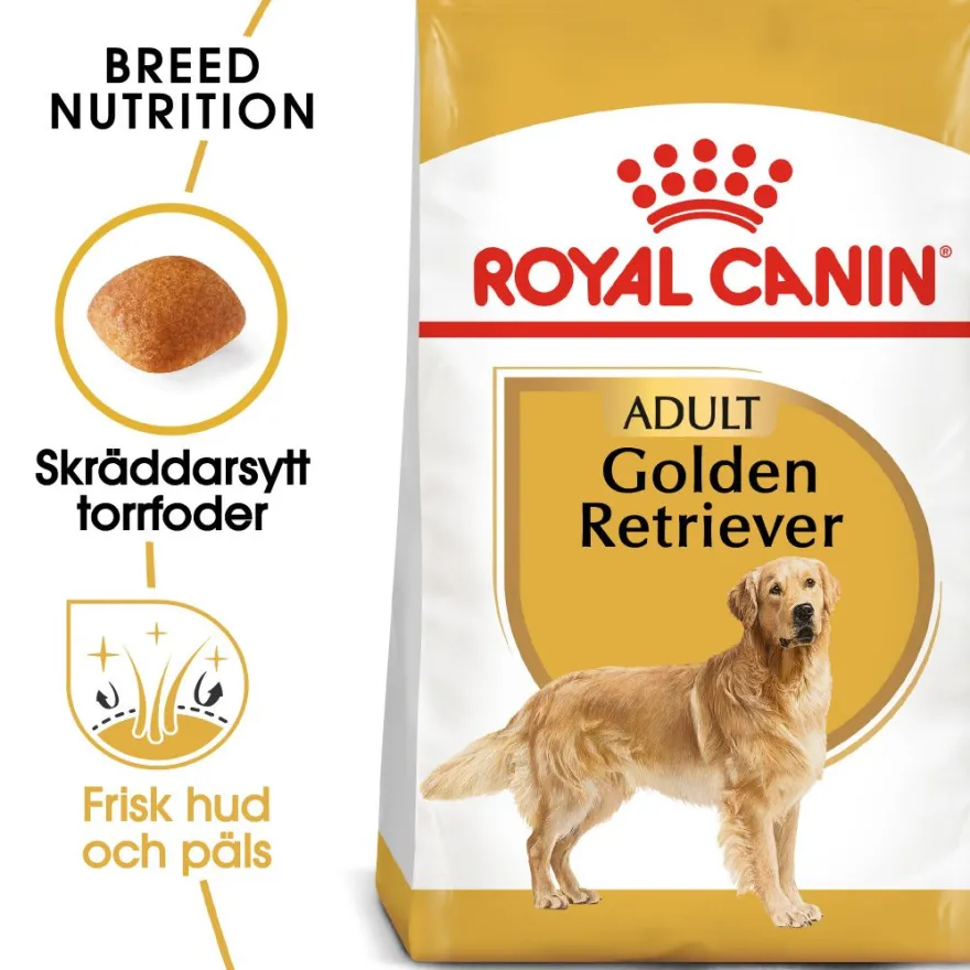 Golden Retriever Adult tørrfôr for hunder 12 kg