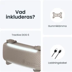GPS-tracker for hund Dog 6 - Brun 71 x 29 x 17 mm