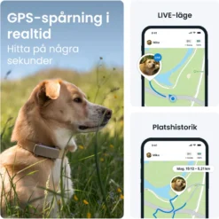 GPS-tracker for hund Dog 6 - Brun 71 x 29 x 17 mm
