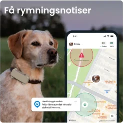 GPS-tracker for hund Dog 6 - Brun 71 x 29 x 17 mm