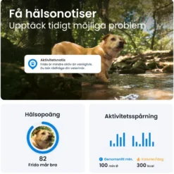 GPS-tracker for hund Dog 6 - Brun 71 x 29 x 17 mm
