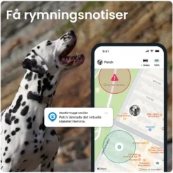 GPS-tracker for hund Dog 6 - Svart 71 x 29 x 17 mm