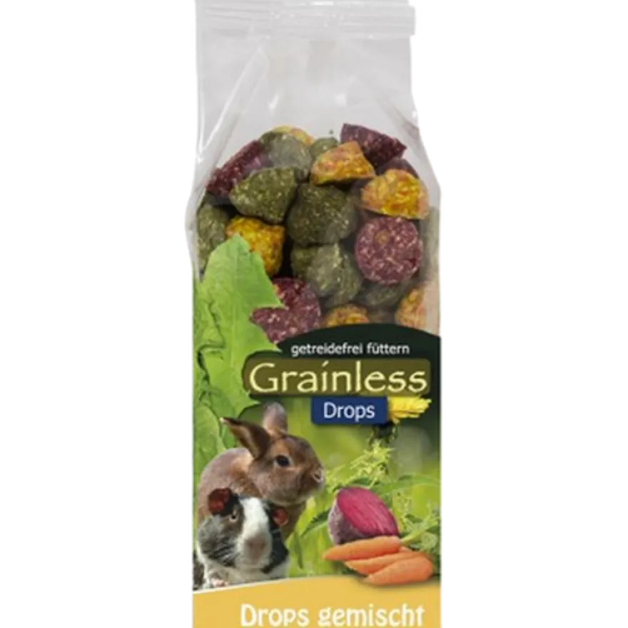 Grainless Drops Blandet 140 g