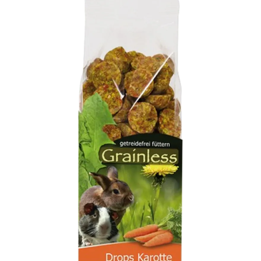 Grainless Drops gulrøtter 140 g
