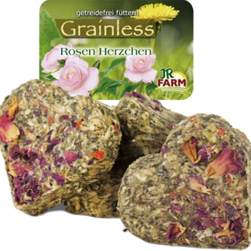 Grainless Little hearts-rose Green 105 g