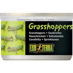 Grasshoppers - Hermetisert spesialfôr for reptiler Svart 35 g