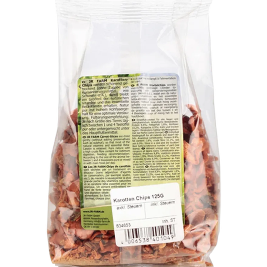 Gulrotchips 125 g
