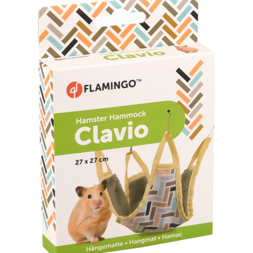 Hamster hengekøye med Clavio-mønster 27x27cm