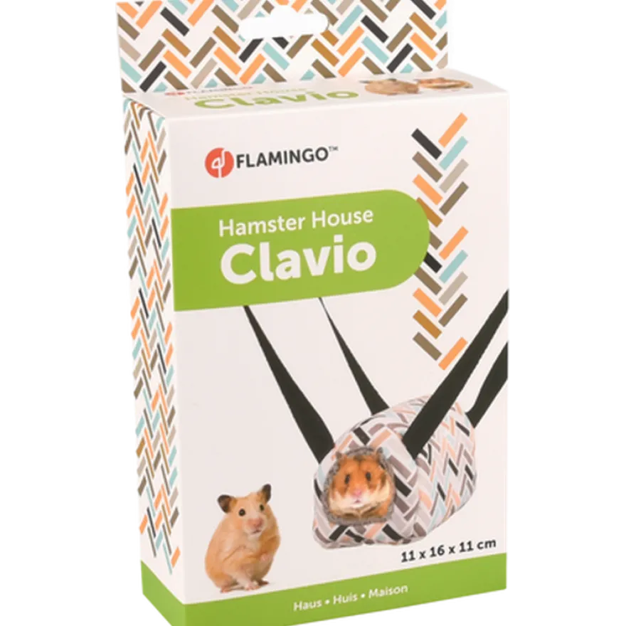 Hamsterhus Clavio Horisontal opphengsmønster 16 cm