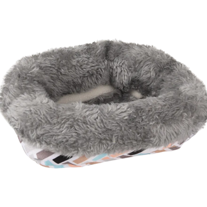 Hamsterkurv Clavio Rektangulært mønster 15 x 13 x 5,5 cm