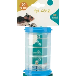 Hamsterrør Rett Transparent 11 cm