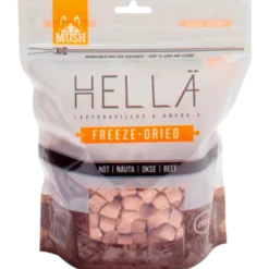 Hellä Frysetørket oksekjøtt brun 250 g.