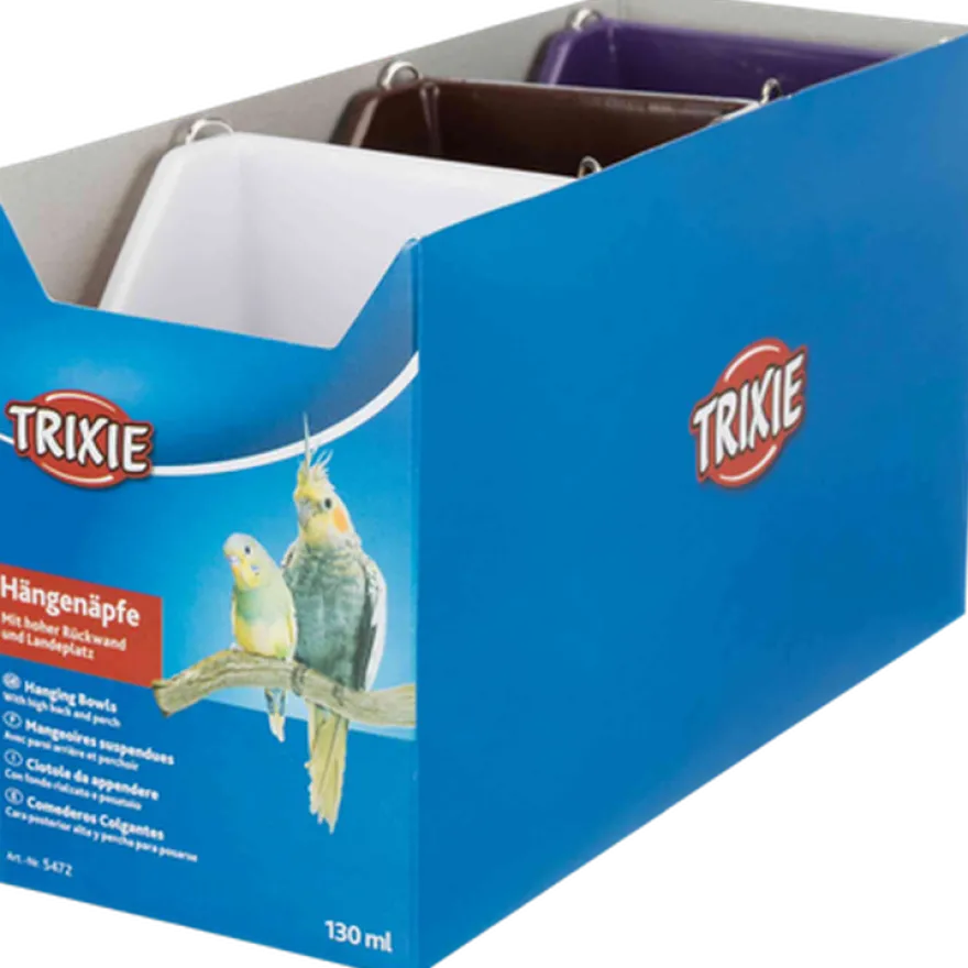 Hengeskåler med trådholder, plastblanding 130 ml